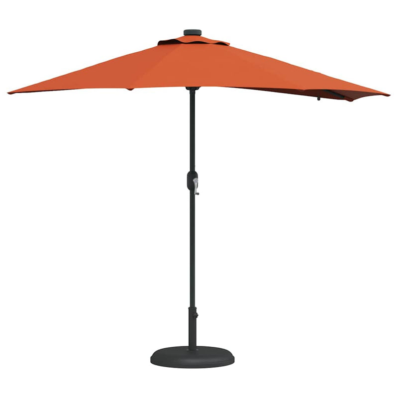 Load image into Gallery viewer, Vidaxl tuinparasol terracotta 294 x 150 x 223 cm polyester en staal
