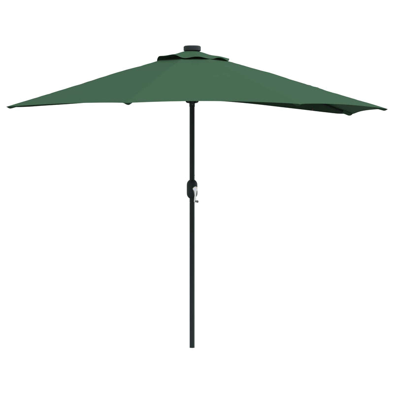 Load image into Gallery viewer, Vidaxl tuinparasol groen 294 x 150 x 224 cm polyester en staal
