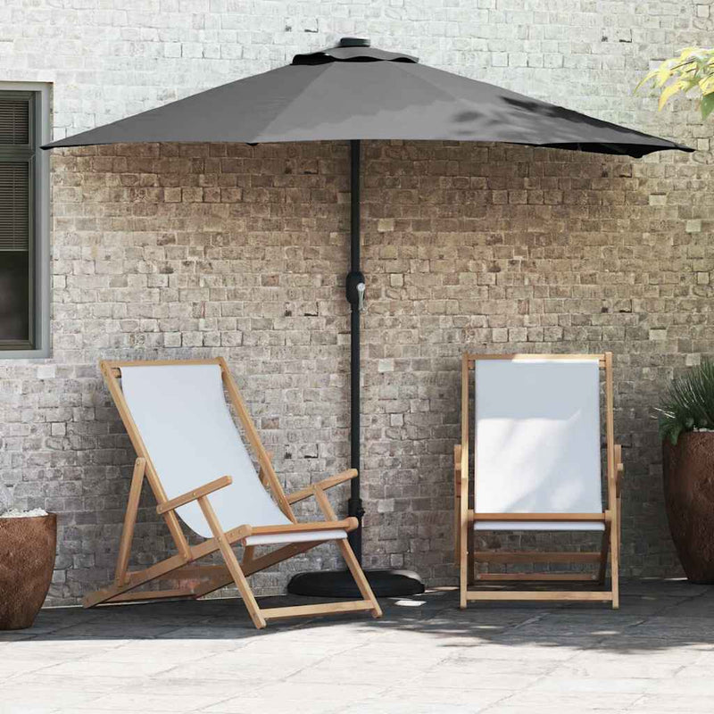 Load image into Gallery viewer, Vidaxl tuinparasol antraciet 294 x 150 x 224 cm polyester en staal
