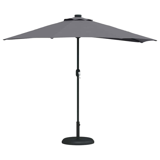 Vidaxl tuinparasol antraciet 294 x 150 x 224 cm polyester en staal