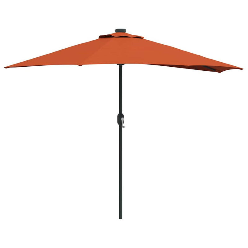 Load image into Gallery viewer, Vidaxl tuinparasol terracotta 294 x 150 x 224 cm polyester en staal
