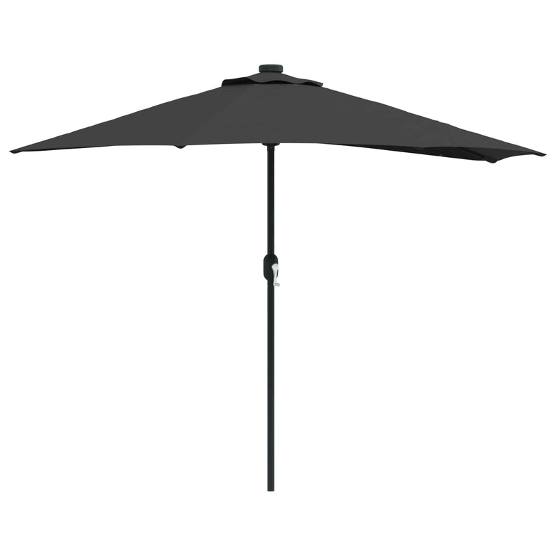 Load image into Gallery viewer, Vidaxl tuinparasol zwart 294 x 150 x 224 cm polyester en staal
