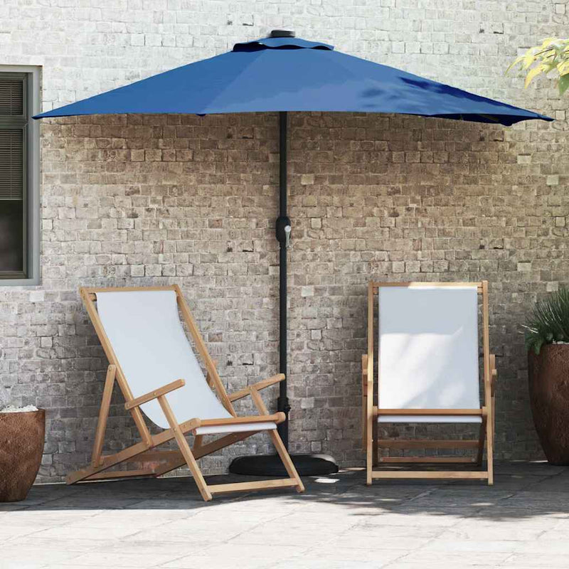 Load image into Gallery viewer, Vidaxl tuinparasol azurblauw 294 x 150 x 224 cm polyester en staal
