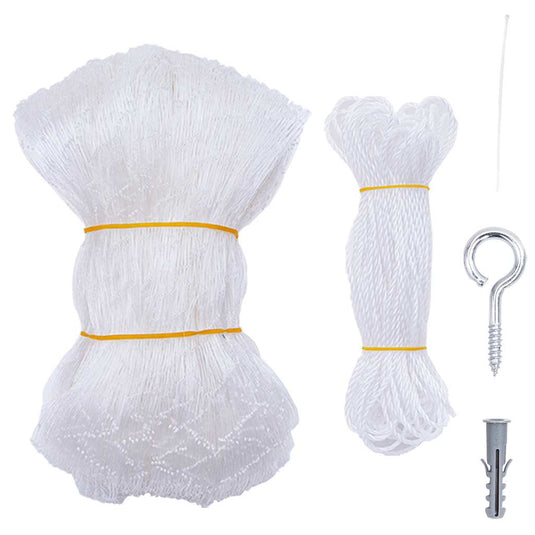 Vidaxl kattennet transparant 3x2 m nylon