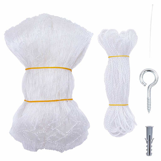 Vidaxl kattennet transparant 6x3 m nylon