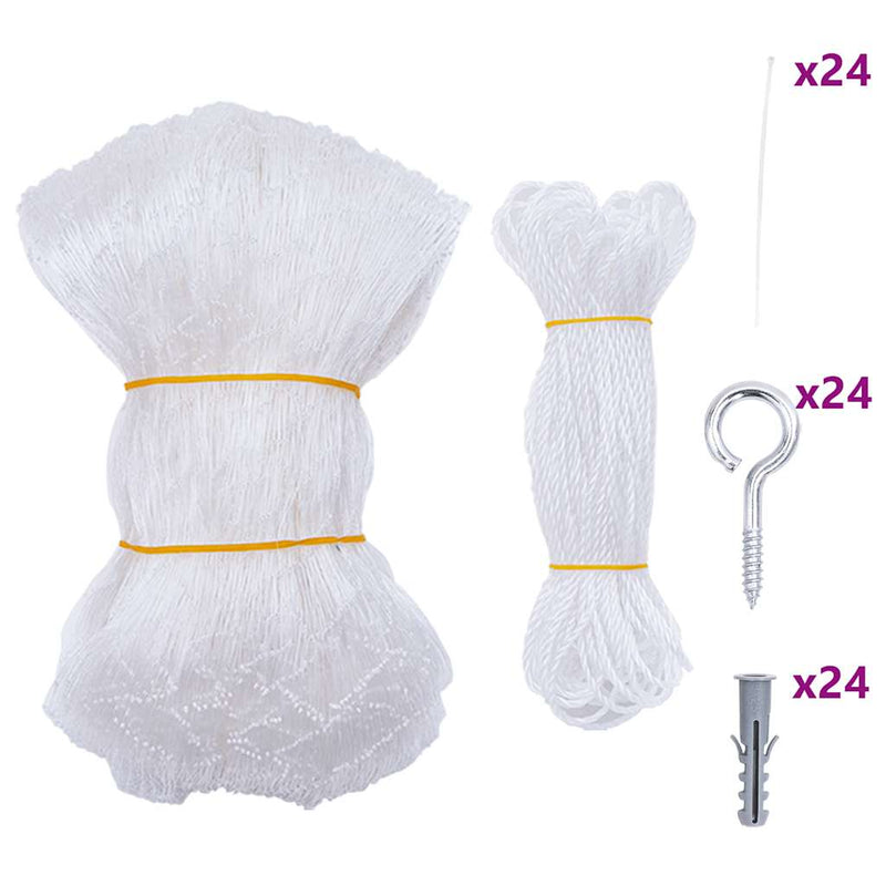 Load image into Gallery viewer, Vidaxl kattennet transparant 8x3 m nylon
