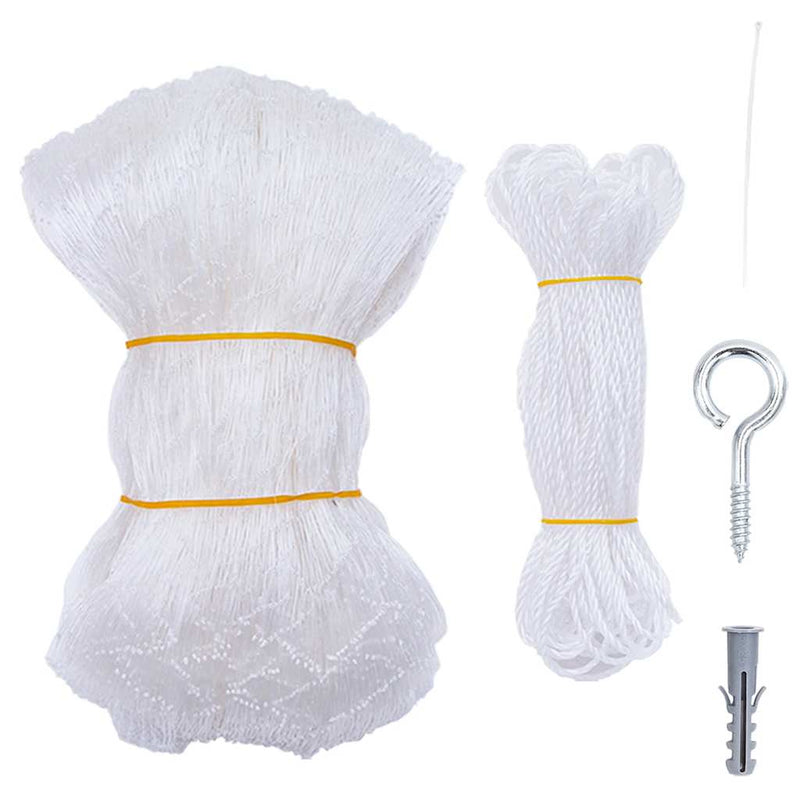 Load image into Gallery viewer, Vidaxl kattennet transparant 8x3 m nylon

