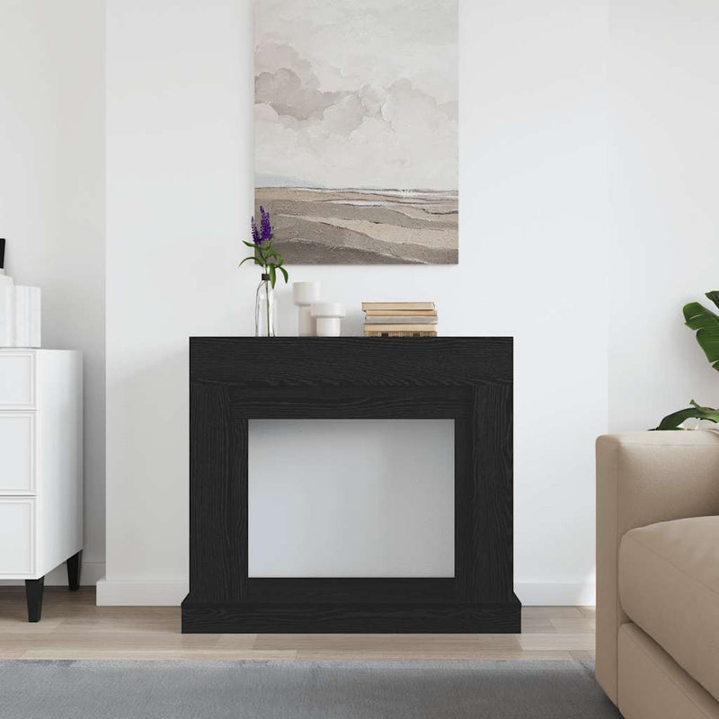 Load image into Gallery viewer, Vidaxl haardombouw 100x30x87,5 cm spaanplaat zwart eikenkleurig
