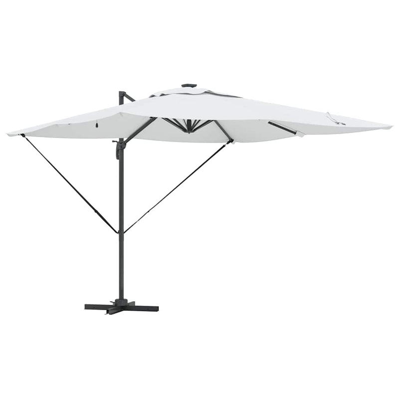 Load image into Gallery viewer, Vidaxl parasol zand 286 x 284 x 270 cm aluminium en polyester
