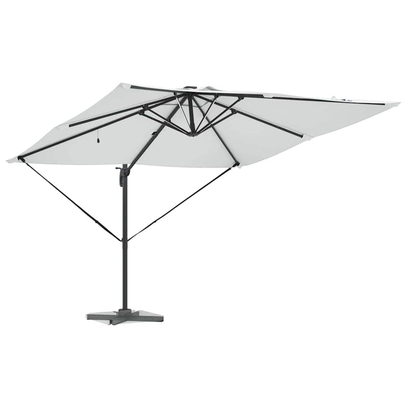 Load image into Gallery viewer, Vidaxl parasol zand 286 x 284 x 270 cm aluminium en polyester

