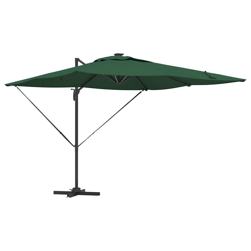 Load image into Gallery viewer, Vidaxl parasol groen 286 x 284 x 270 cm aluminium en polyester
