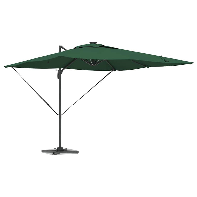 Load image into Gallery viewer, Vidaxl parasol groen 286 x 284 x 270 cm aluminium en polyester
