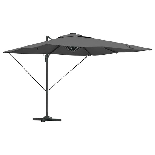 Vidaxl parasol antraciet 286 x 284 x 270 cm aluminium en polyester