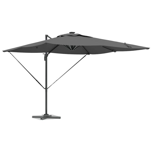 Vidaxl parasol antraciet 286 x 284 x 270 cm aluminium en polyester