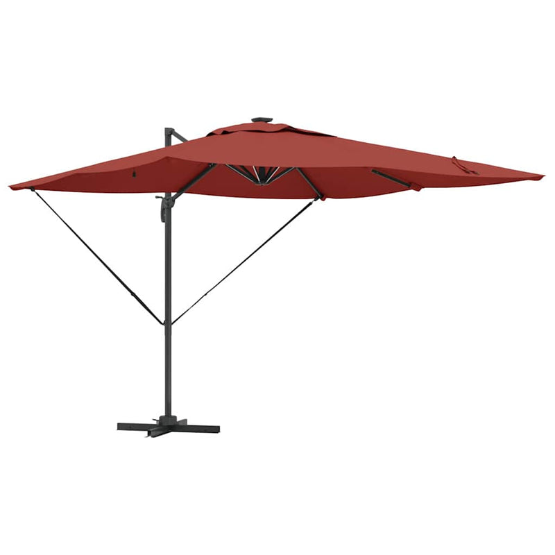 Load image into Gallery viewer, Vidaxl parasol terracotta 286 x 284 x 270 cm aluminium en polyester
