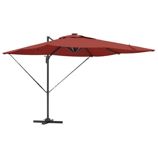 Vidaxl parasol terracotta 286 x 284 x 270 cm aluminium en polyester
