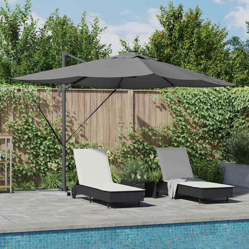 Load image into Gallery viewer, Vidaxl parasol antraciet 352 x 251 x 265 cm polyester en aluminium
