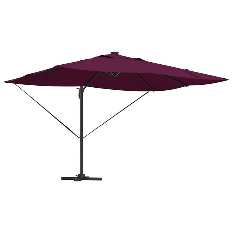 Load image into Gallery viewer, Vidaxl parasol bordeaux rood 352 x 251 x 265 cm polyester en aluminium
