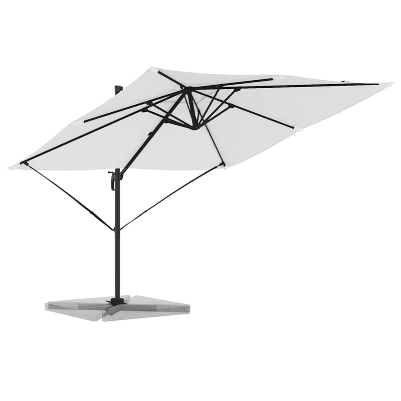 Load image into Gallery viewer, Vidaxl roma parasol beige 286 x 284 x 265 cm aluminium en polyester
