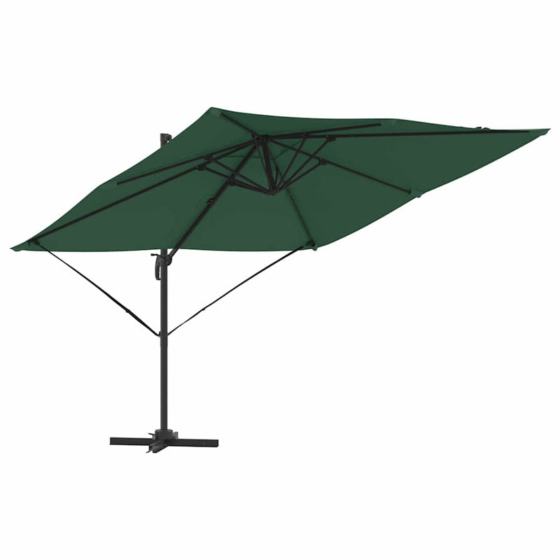 Load image into Gallery viewer, Vidaxl roma parasol groen 286 x 284 x 265 cm aluminium en polyester

