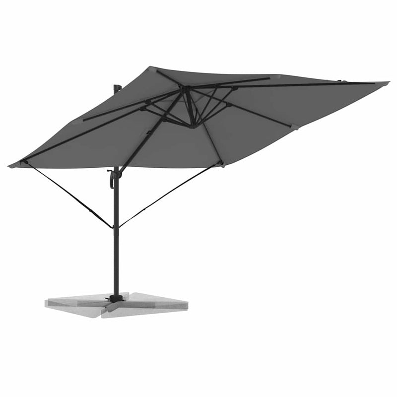 Load image into Gallery viewer, Vidaxl roma parasol antraciet 286 x 284 x 265 cm
