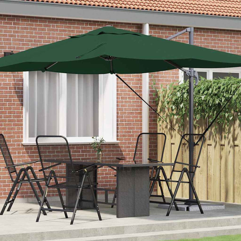 Load image into Gallery viewer, Vidaxl parasol groen 351 x 250 x 260 cm polyester en aluminium
