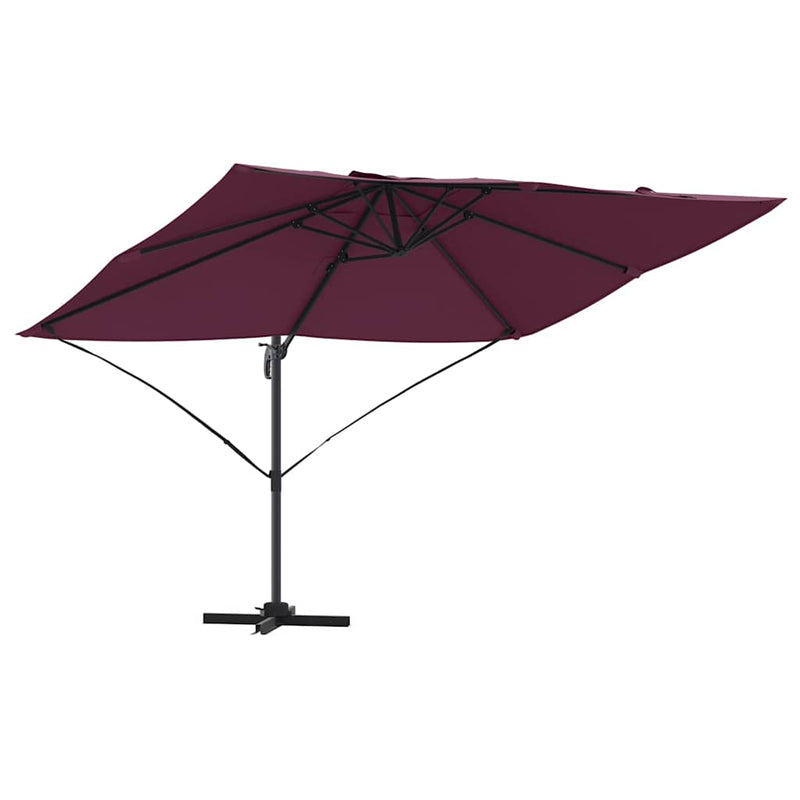 Load image into Gallery viewer, Vidaxl parasol bordeaux rood 351 x 250 x 260 cm polyester en aluminium
