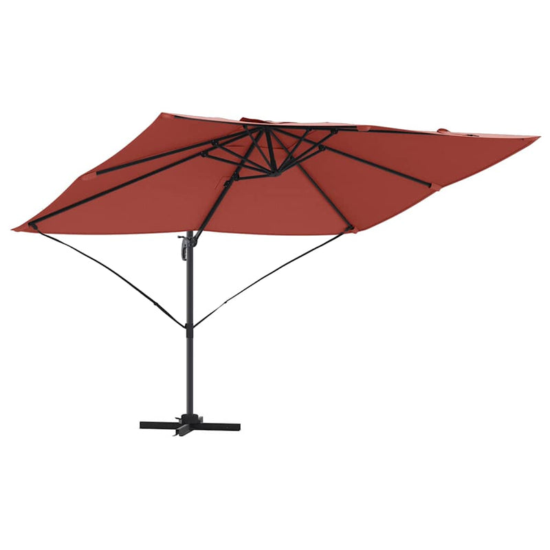 Load image into Gallery viewer, Vidaxl parasol terracotta 351 x 250 x 260 cm polyester en aluminium
