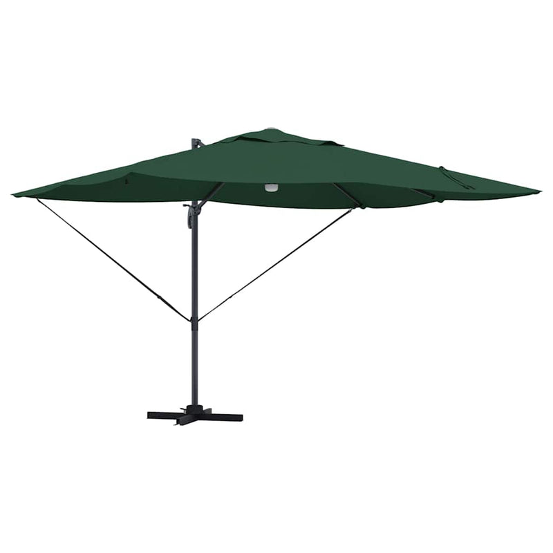 Load image into Gallery viewer, Vidaxl parasol groen 351 x 250 x 253 cm polyester en aluminium
