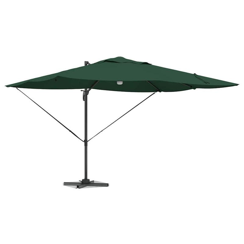 Load image into Gallery viewer, Vidaxl parasol groen 351 x 250 x 253 cm polyester en aluminium
