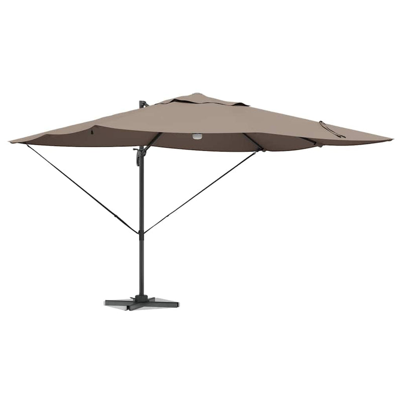 Load image into Gallery viewer, Vidaxl parasol taupe 351 x 250 x 253 cm polyester en aluminium
