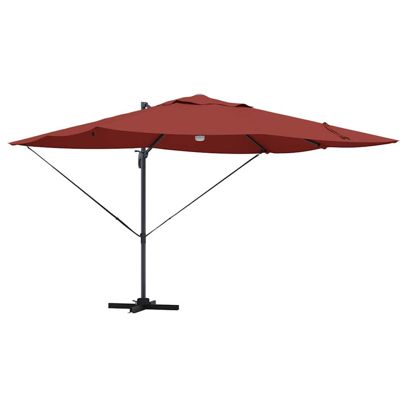 Load image into Gallery viewer, Vidaxl parasol terracotta 351 x 250 x 253 cm polyester en aluminium
