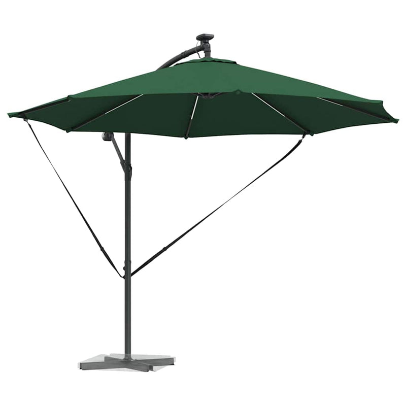 Load image into Gallery viewer, Vidaxl parasol groen 294 x 294 x 248 cm polyester en aluminium
