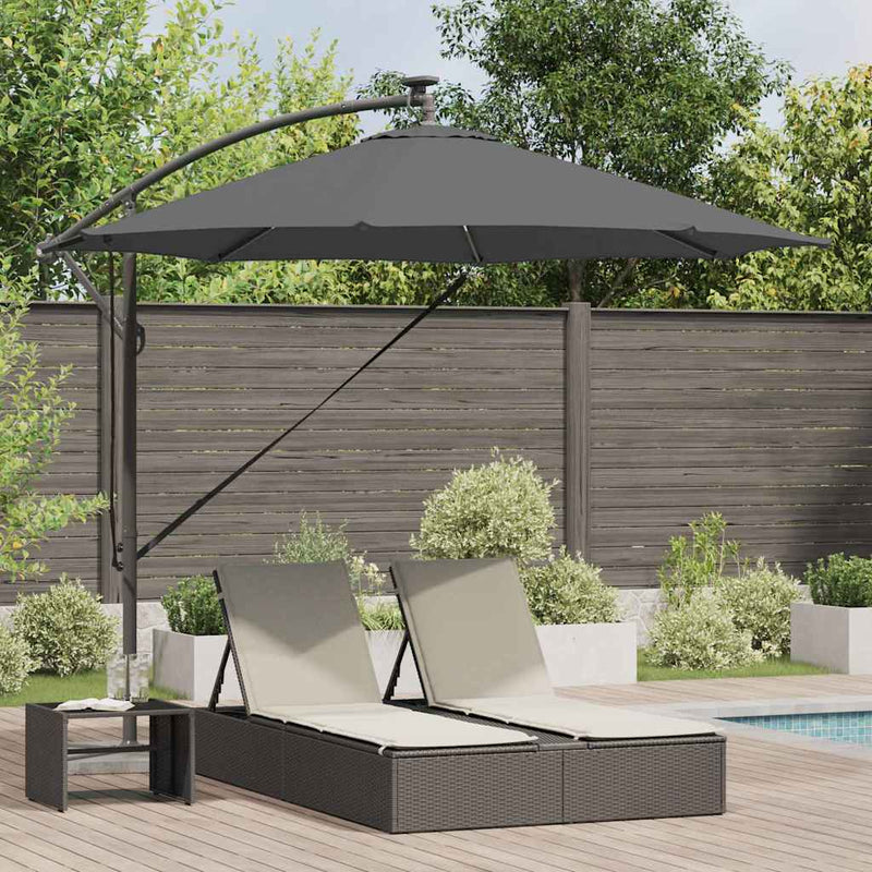 Load image into Gallery viewer, Vidaxl parasol antraciet 294 x 294 x 248 cm polyester en aluminium
