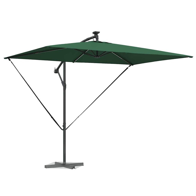 Load image into Gallery viewer, Vidaxl parasol groen 294 x 200 x 270 cm polyester en aluminium
