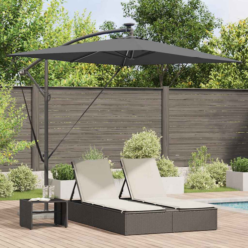Load image into Gallery viewer, Vidaxl parasol antraciet 294 x 200 x 270 cm polyester en aluminium
