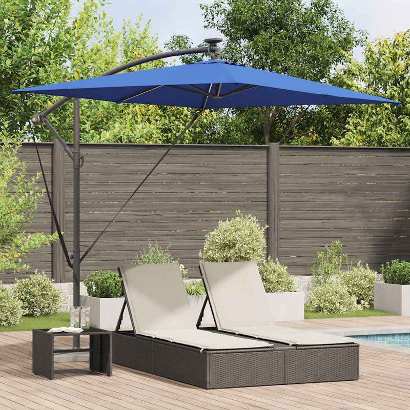 Load image into Gallery viewer, Vidaxl parasol azurblauw 294 x 200 x 270 cm polyester en aluminium
