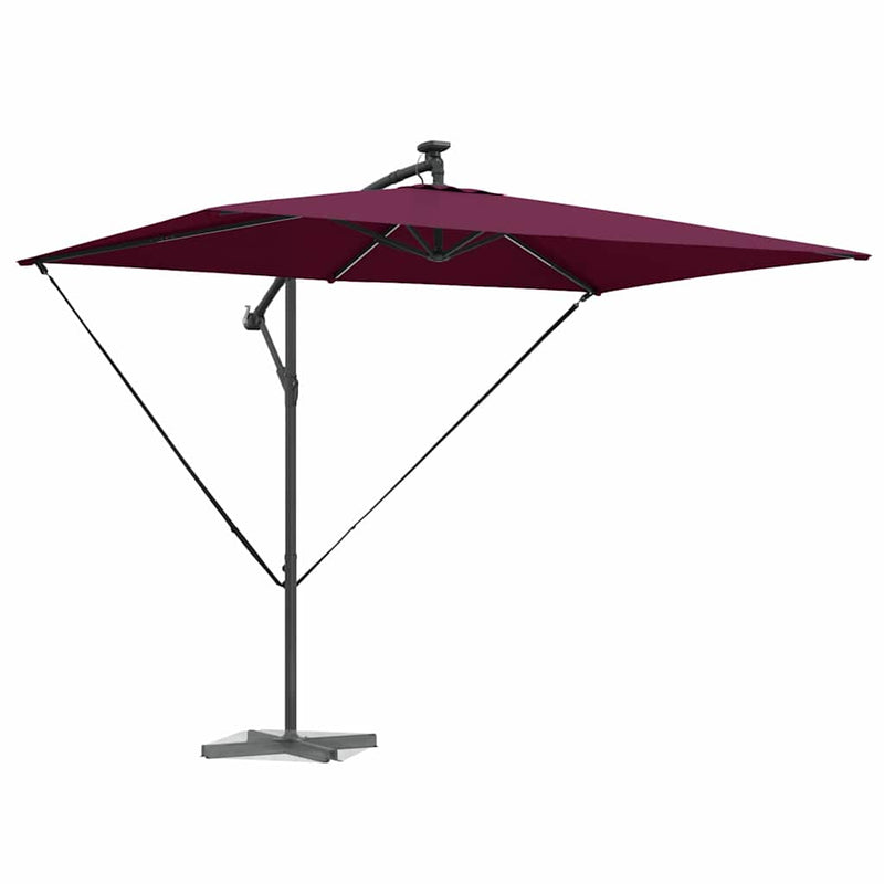 Load image into Gallery viewer, Vidaxl parasol bordeaux rood 294 x 200 x 270 cm polyester en aluminium
