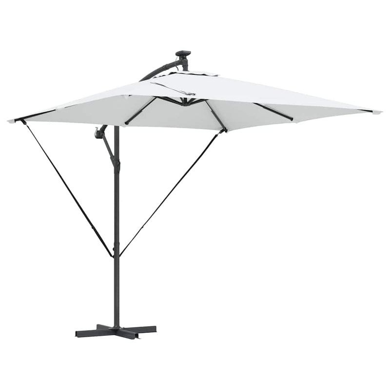 Load image into Gallery viewer, Vidaxl cantilever banana parasol zand 249 x 249 x 250 cm

