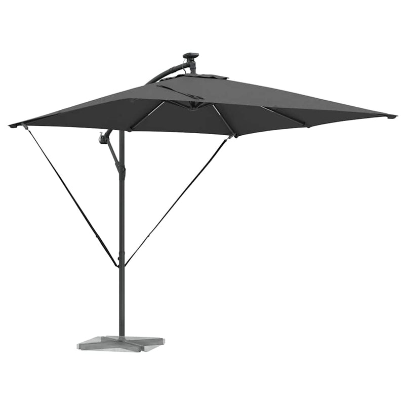 Load image into Gallery viewer, Vidaxl cantilever banana parasol antraciet 249 x 249 x 250 cm
