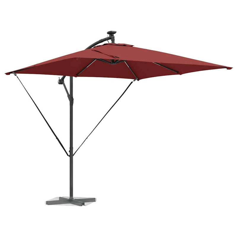 Load image into Gallery viewer, Vidaxl cantilever banana parasol terracotta 249 x 249 x 250 cm
