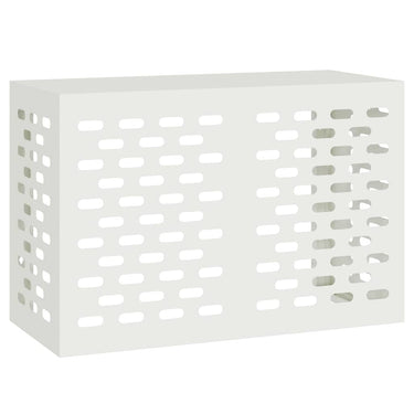 Vidaxl airconditioner hoes wit 90 x 40 x 60 cm staal