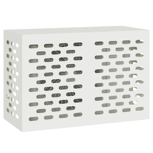 Vidaxl airconditioner hoes wit 90 x 40 x 60 cm staal