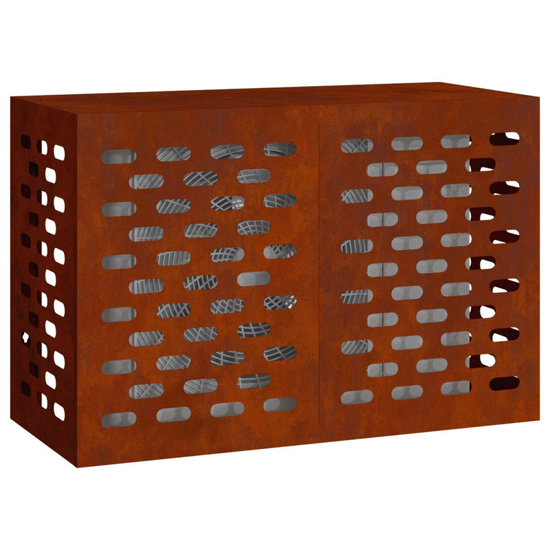 Load image into Gallery viewer, Vidaxl airconditioner hoes roestig 90 x 40 x 60 cm cortenstaal
