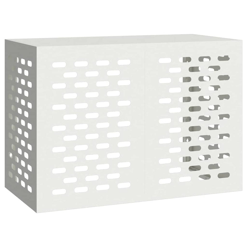 Load image into Gallery viewer, Vidaxl airconditioner hoes wit 100 x 50 x 70 cm staal
