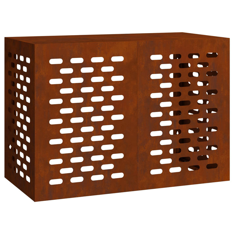 Load image into Gallery viewer, Vidaxl airconditioner hoes roestig 100 x 50 x 70 cm cortenstaal
