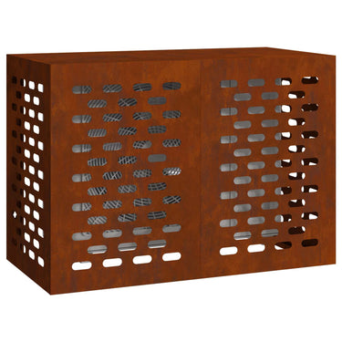 Vidaxl airconditioner hoes roestig 100 x 50 x 70 cm cortenstaal