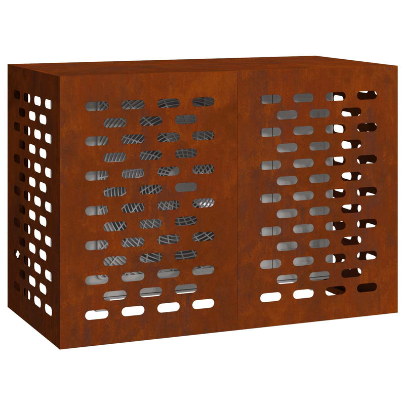 Load image into Gallery viewer, Vidaxl airconditioner hoes roestig 100 x 50 x 70 cm cortenstaal
