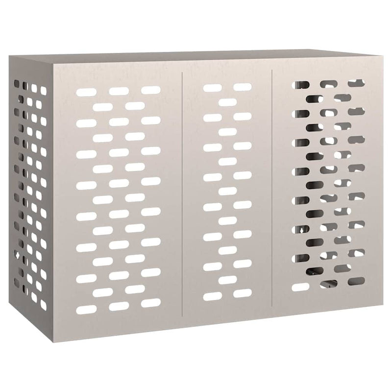 Load image into Gallery viewer, Vidaxl airconditioner hoes roestig 110 x 50 x 80 cm cortenstaal
