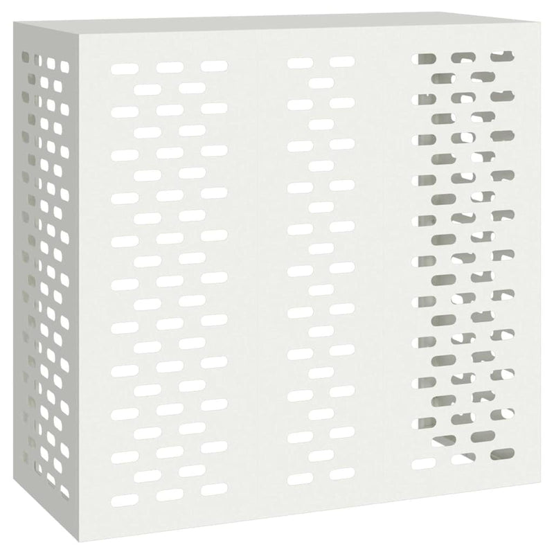 Load image into Gallery viewer, Vidaxl airconditioner hoes wit 110 x 50 x 105 cm staal
